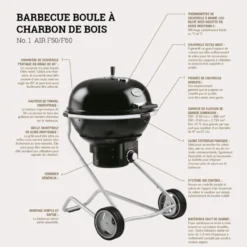 Barbecue Charbon Air F60 - Rosle* -Pas Cher Saveur BBQ Magasin barbecue charbon rosle f60 4004293250063 9