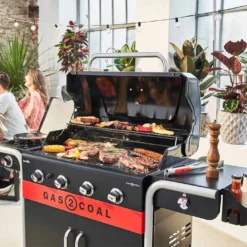 Barbecue Hybride Gaz Et Charbon Gas2Coal 440 - Char-Broil 13 Barbecue Hybride Gaz Et Charbon Gas2Coal 440 - Char-Broil -Pas Cher Saveur BBQ Magasin barbecue gas2coal 440 hybride gaz et charbon charbroil 4260547594448 4