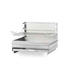 Barbecue Charbon Encastrable Montory Inox Marin - Le Marquier