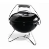 Barbecue Charbon Smokey Joe Premium Noir ø37 Cm - Weber -Pas Cher Saveur BBQ Magasin barbecue weber smokey joe premium 0077924003134