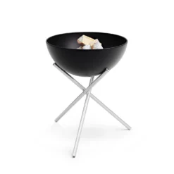 Brasero Rond En Acier émaillé Bowl + Trépied + Plancha - Höfats -Pas Cher Saveur BBQ Magasin bowl hofats pied haut plancha 4260447331020 5