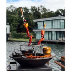 Brasero OFYR Island Noir 100 Tablette Teck + Housse 7 Brasero OFYR Island Noir 100 Tablette Teck + Housse -Pas Cher Saveur BBQ Magasin brasero ofyr island noir 100 100 tablette bois 7436933035056 2