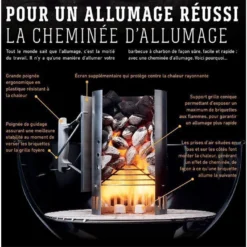 Kit Cheminée D'allumage Weber (briquettes + Allume-feux Inclus) -Pas Cher Saveur BBQ Magasin cheminee d allumage weber 0077924041068 4