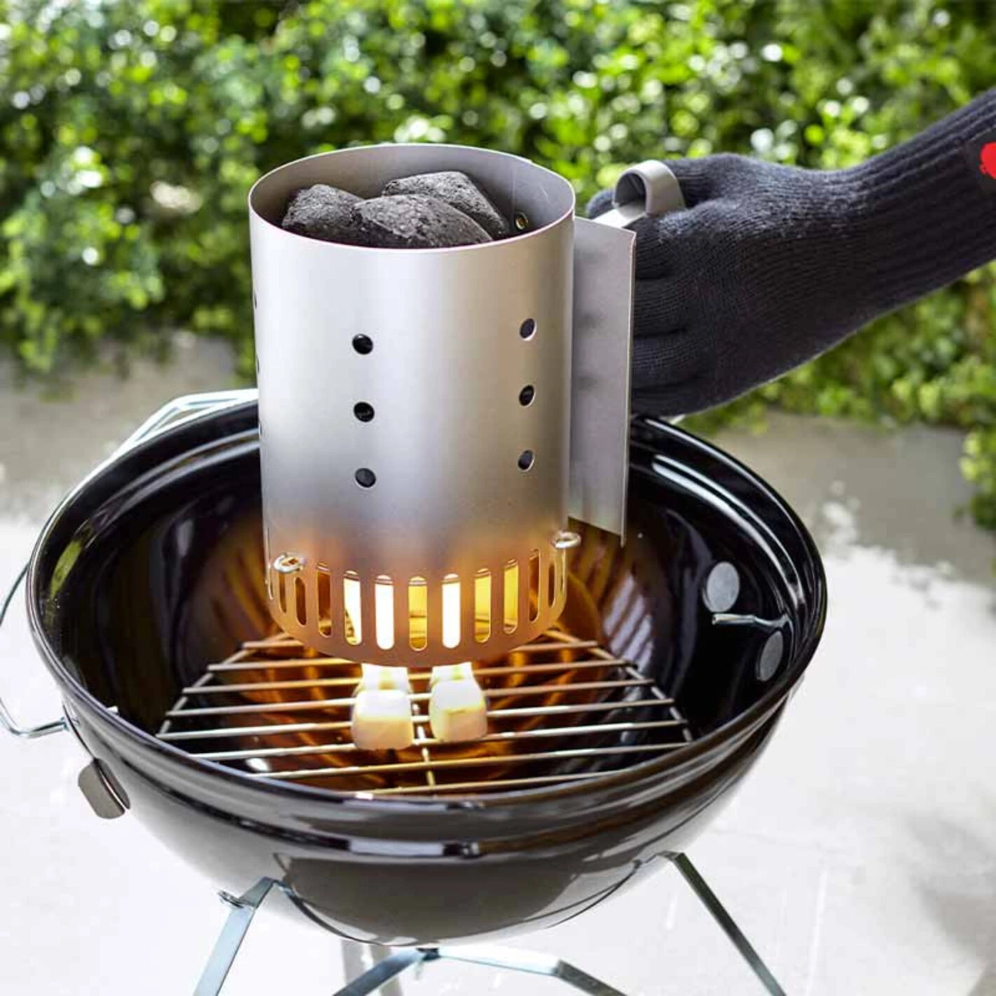 Cheminée D'allumage Weber Petit Modèle Barbecue Smokey Joe 5 Cheminée D'allumage Weber Petit Modèle Barbecue Smokey Joe – Image 3