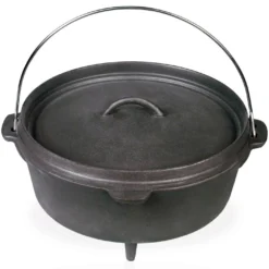 Cocotte 9L En Fonte Trépied Junko - Barbecook 8 Cocotte 9L En Fonte Trépied Junko - Barbecook -Pas Cher Saveur BBQ Magasin cocotte 9l fonte 5400269227210 2