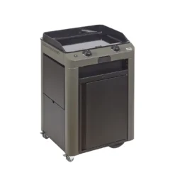 Combo Plancha Gaz Fusion 60 Gris Cargo 2 Brûleurs Avec Chariot - ENO -Pas Cher Saveur BBQ Magasin combo fusion 60 gris cargo eno 2020000038115 7