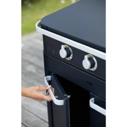 Combo Plancha Gaz Enosign 65 Bleu (Chariot Et Capot) - ENO* 11 Combo Plancha Gaz Enosign 65 Bleu (Chariot Et Capot) - ENO* -Pas Cher Saveur BBQ Magasin combo plancha enosign 65 bleu capot eno chariot 3224780040040 3