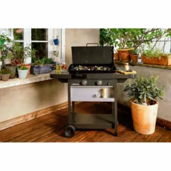 Combo Plancha Gaz EX Plus (chariot + Couvercle) - Campingaz 11 Combo Plancha Gaz EX Plus (chariot + Couvercle) - Campingaz -Pas Cher Saveur BBQ Magasin ex plus couvercle campingaz 3138522124168 3