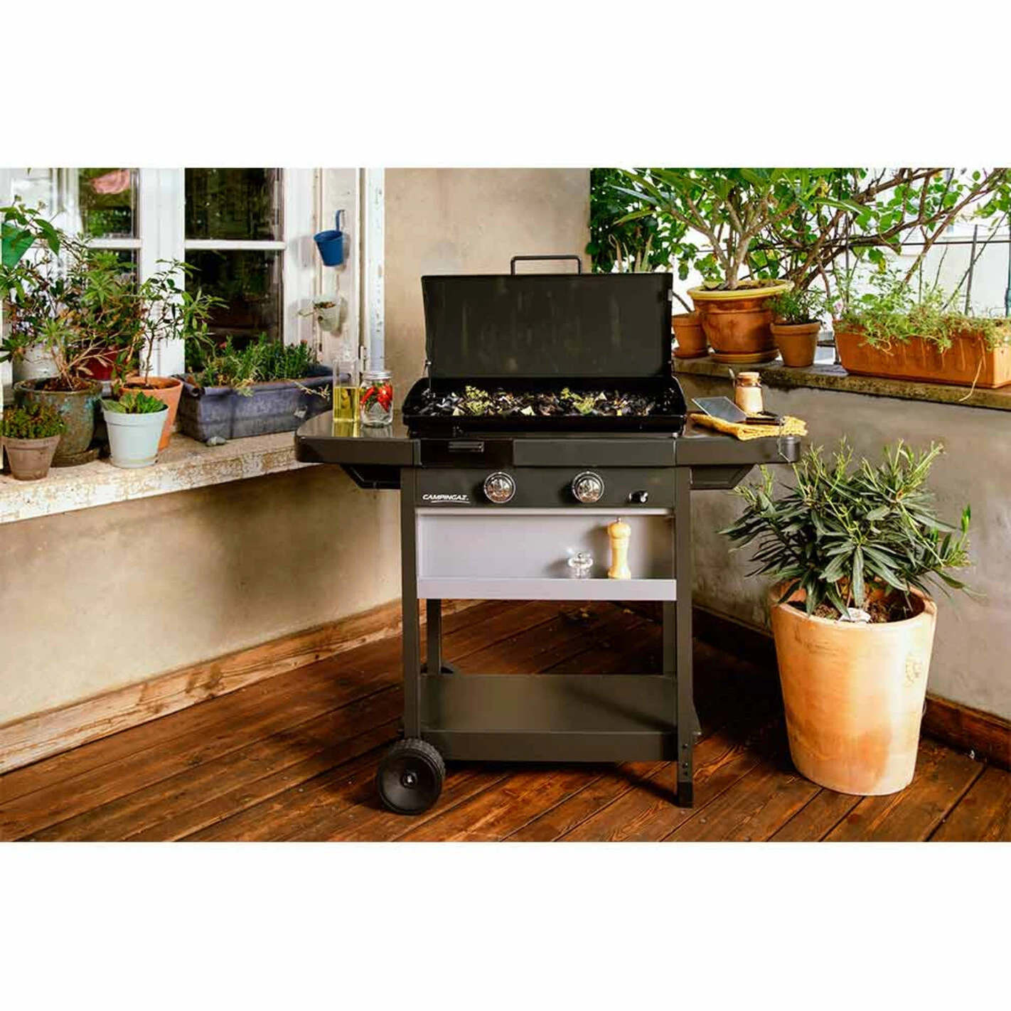 Combo Plancha Gaz EX Plus (chariot + Couvercle) - Campingaz 6 Combo Plancha Gaz EX Plus (chariot + Couvercle) - Campingaz – Image 4