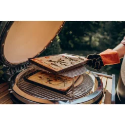 Extension De Grille Barbecue LECHEF - Monolith* -Pas Cher Saveur BBQ Magasin extension inox lechef monolith 4260228840826 3