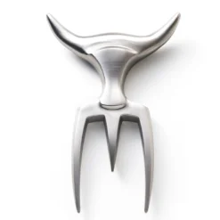 Fourchette à Viande Tridens Inox Brossé + Support -Pas Cher Saveur BBQ Magasin fourchette viande tridens inox 3770012105006 1