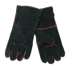 Paire Gants Barbecue Cuir Noir - Nordic Flame -Pas Cher Saveur BBQ Magasin gants barbecue cuir nordic flame 0085382675602 4