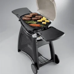 Grille De Cuisson Fonte émaillée Q300/Q3000 - Weber -Pas Cher Saveur BBQ Magasin grille de cuisson pour q300 barbecue a gaz weber 0077924038853 3