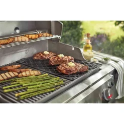 Grille De Saisie En Fonte Genesis II 4 Et 6 Brûleurs - Weber -Pas Cher Saveur BBQ Magasin grille saisie weber fonte genesis ii 4 6 b 0077924049910 2