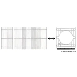 Grilles Inox Crafted SmokeFire EX6 - Weber -Pas Cher Saveur BBQ Magasin grilles inox crafted smokefire ex6 weber 0077924180811 2