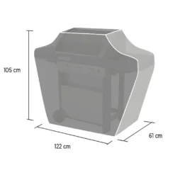 Housse Barbecue S 2 Series, Compact 3 / Plancha + Chariot Deluxe - Campingaz -Pas Cher Saveur BBQ Magasin housse barbecue attitude chariot deluxe campingaz 3138522119355 2