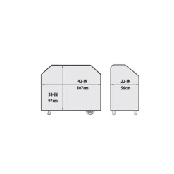 Housse Barbecue Select Crown Pellet 400 - Broil King 7 Housse Barbecue Select Crown Pellet 400 - Broil King -Pas Cher Saveur BBQ Magasin housse premium crown pellet 400 0060162670640 1
