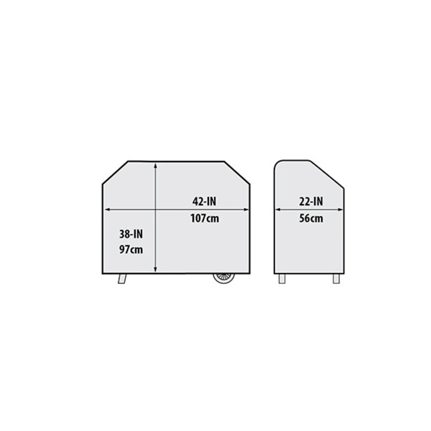 Housse Barbecue Select Crown Pellet 400 - Broil King 4 Housse Barbecue Select Crown Pellet 400 - Broil King – Image 2