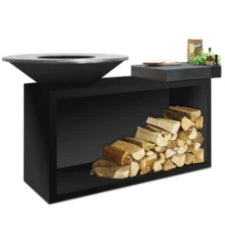 Nouveaux produits -Pas Cher Saveur BBQ Magasin island noir 85 100 ceramique gris fonce 2020000019978 1