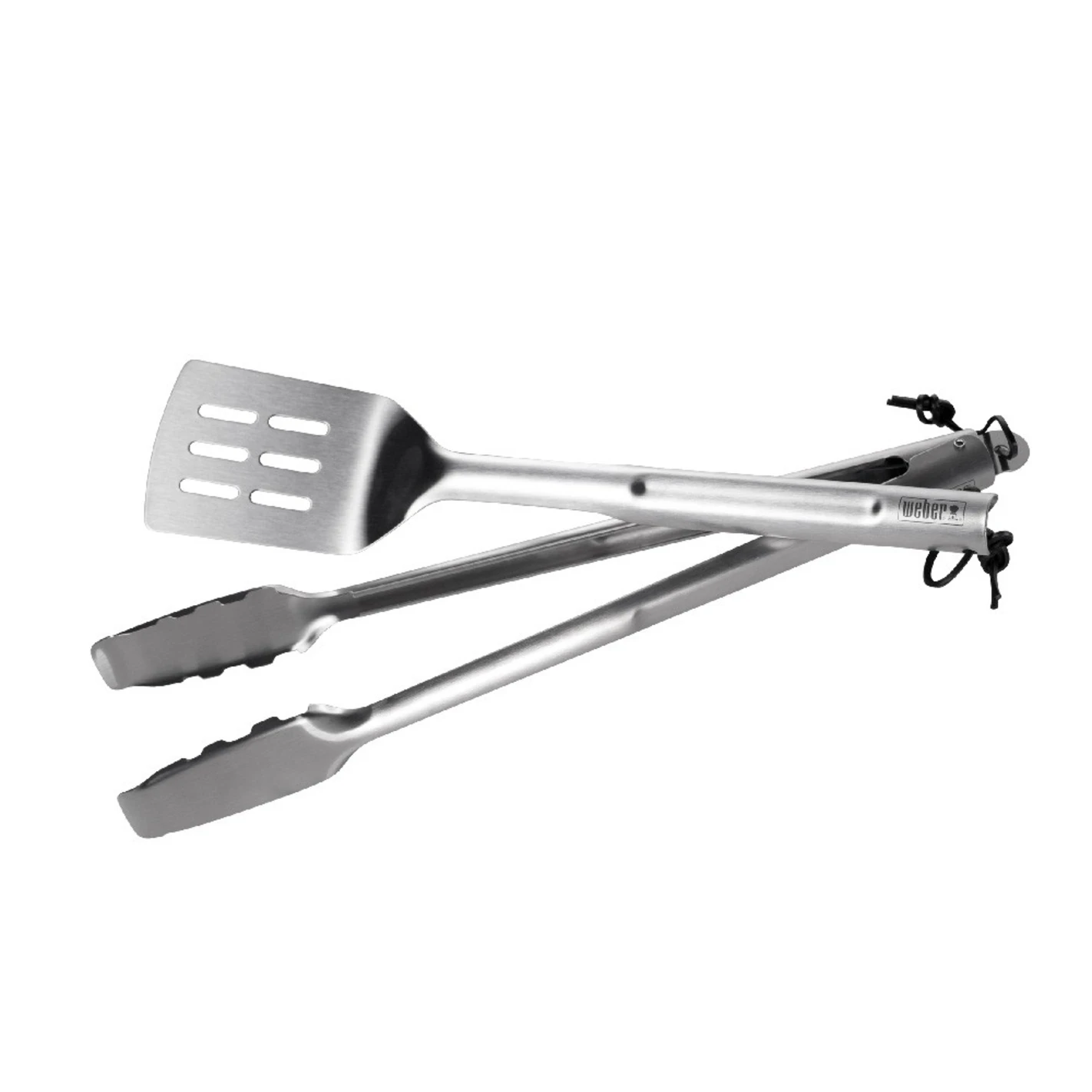 Kit 2 Ustensiles Pince + Spatule Inox Weber* 3 Kit 2 Ustensiles Pince + Spatule Inox Weber*