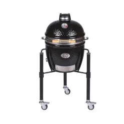 Barbecue Kamado JUNIOR Pro 2.0 Noir + Chariot - Monolith*