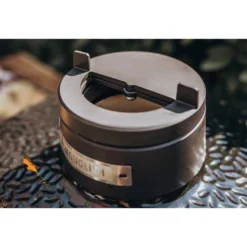 Barbecue Kamado JUNIOR Pro 2.0 Noir + Chariot - Monolith* -Pas Cher Saveur BBQ Magasin monolith junior 2 0 noir chariot 4260444583453 4