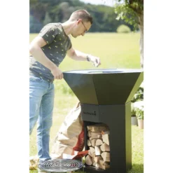 Brasero Plancha Nestor Original Noir Acier Galvanisé - Barbecook 9 Brasero Plancha Nestor Original Noir Acier Galvanisé - Barbecook -Pas Cher Saveur BBQ Magasin nestor original noir barbecook 5404035700785 3