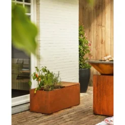 Banc Herb Garden En Acier Corten - Ofyr -Pas Cher Saveur BBQ Magasin ofyr banc herb garden 7430440899880 1