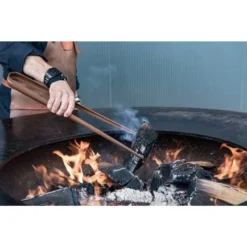 Set Bouffadou + Pince - Ofyr -Pas Cher Saveur BBQ Magasin ofyr bouffadou pince design brasero cheminee 7430440899811 2