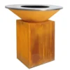 Brasero Corten Classic 100 - Ofyr -Pas Cher Saveur BBQ Magasin ofyr classic brasero plancha corten 3291081336219