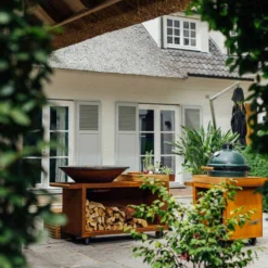 Brasero Plancha Island Corten PRO 100 Bois De Teck + Housse - Ofyr 13 Brasero Plancha Island Corten PRO 100 Bois De Teck + Housse - Ofyr -Pas Cher Saveur BBQ Magasin ofyr island pro 100 teck 2020000022121 4