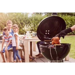 Weber Pack Barbecue Charbon MasterTouch GBS Premium E-5770 + Grille De Saisie -Pas Cher Saveur BBQ Magasin pack barbecue master touch gbs 5770 grille de saisie fonte 2020000033943 9