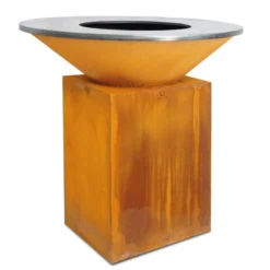 Pack Brasero Classic 100 Corten + Couvercle - OFYR 8 Pack Brasero Classic 100 Corten + Couvercle - OFYR -Pas Cher Saveur BBQ Magasin pack brasero plancha classic 100 corten couvercle 2020000033660 1