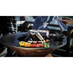 Pack Brasero Classic 85 Corten + Couvercle - OFYR 9 Pack Brasero Classic 85 Corten + Couvercle - OFYR -Pas Cher Saveur BBQ Magasin pack brasero plancha classic 85 corten couvercle 2020000033615 2