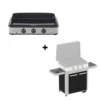 Pack Plancha Gaz Enosign 80 Inox Et Noir + Chariot - ENO 2 Pack Plancha Gaz Enosign 80 Inox Et Noir + Chariot - ENO -Pas Cher Saveur BBQ Magasin pack enosign 80 inox noir chariot eno 2020000033189