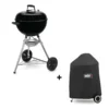 Pack Barbecue Charbon Original Kettle 4710 + Housse - Weber -Pas Cher Saveur BBQ Magasin pack original kettle 4710 housse luxe weber 2020000032144