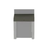 Plan De Travail MODULO Pour Cuisine Extérieure Gris Cargo - ENO 1 Plan De Travail MODULO Pour Cuisine Extérieure Gris Cargo - ENO -Pas Cher Saveur BBQ Magasin plan travail modulo acier 2020000035190