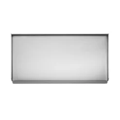 Plancha Gaz Alfa 800 Lisse Inox - Planet -Pas Cher Saveur BBQ Magasin plancha alfa 800 planet 8033945789329 2