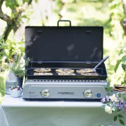 Plancha Gaz Blue Flame LX - Campingaz 12 Plancha Gaz Blue Flame LX - Campingaz -Pas Cher Saveur BBQ Magasin plancha campingaz gaz blue flame lx 3138522108700 3