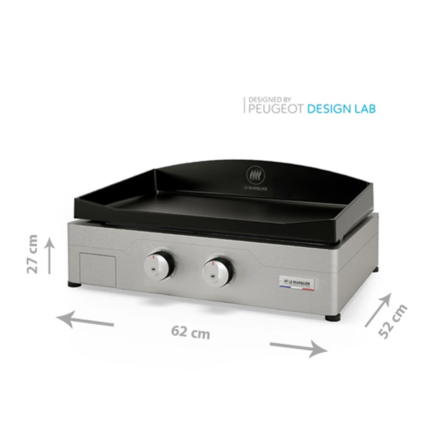 Plancha Gaz Signature Allure 260 Inox - Le Marquier 5 Plancha Gaz Signature Allure 260 Inox - Le Marquier – Image 3