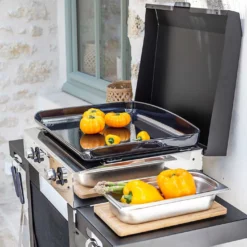 Plancha Gaz Initial 50 Fonte émaillée - ENO -Pas Cher Saveur BBQ Magasin plancha initial 50 eno 3224780041818 4