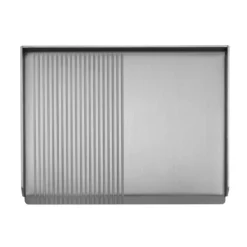 Plancha Gaz Chef 55 Lisse Rainurée - Planet -Pas Cher Saveur BBQ Magasin plancha inox chef 55 gaz lisse rainuree 8033945788834 2