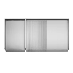 Plancha Gaz Encastrable Oasi 80 Mix Lisse Rainurée - Planet 9 Plancha Gaz Encastrable Oasi 80 Mix Lisse Rainurée - Planet -Pas Cher Saveur BBQ Magasin plancha inox gaz oasi 80 mix rainuree lisse planet 8033945789084 2