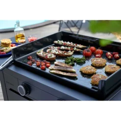 Plancha Gaz Modern 60 Acier Noir - Forge Adour -Pas Cher Saveur BBQ Magasin plancha modern 60 acier noir 8436550202069 2