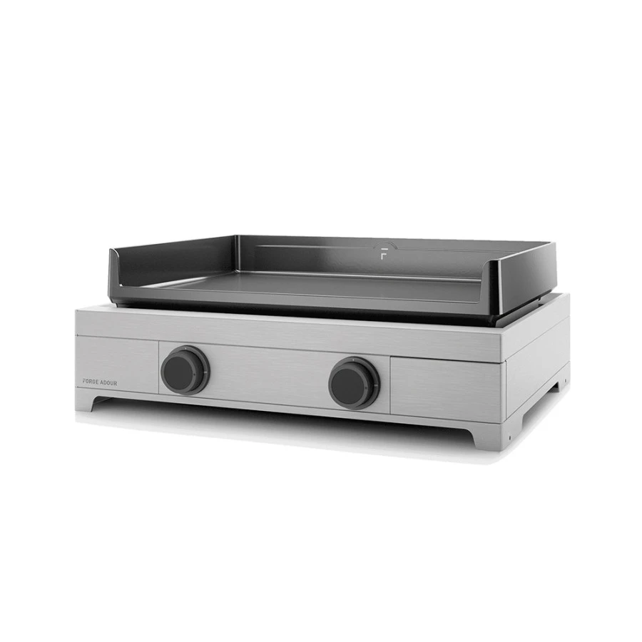 Plancha Gaz Modern 60 Inox Marin - Forge Adour 3 Plancha Gaz Modern 60 Inox Marin - Forge Adour