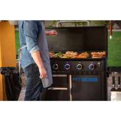 Plancha Gaz Ultimate 5 Brûleurs - Pit Boss* -Pas Cher Saveur BBQ Magasin plancha pit boss ultimate 5 feux 0684678108161 6