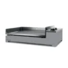 Plancha Gaz Premium 60 Noir Et Gris - Forge Adour -Pas Cher Saveur BBQ Magasin plancha premium 60 acier noir gris 8436550201994