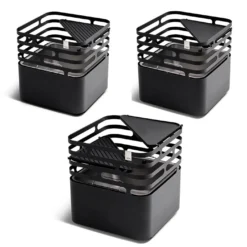 Plancha Fonte émaillée Pour Cube - Höfats -Pas Cher Saveur BBQ Magasin plaque fonte cube 4260447330283 2