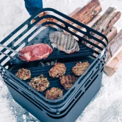 Plancha Fonte émaillée Pour Cube - Höfats -Pas Cher Saveur BBQ Magasin plaque fonte cube 4260447330283 4