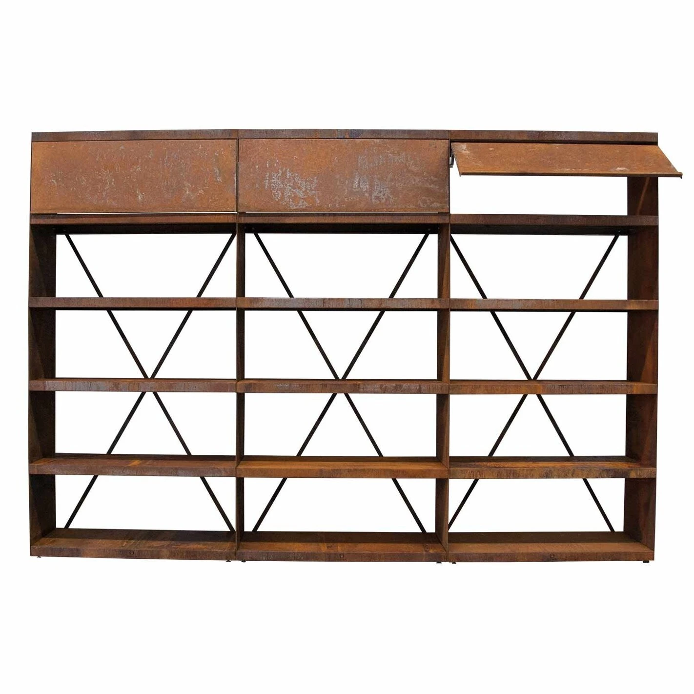 Etagègre Range Bois Corten 300 - Ofyr 3 Etagègre Range Bois Corten 300 - Ofyr